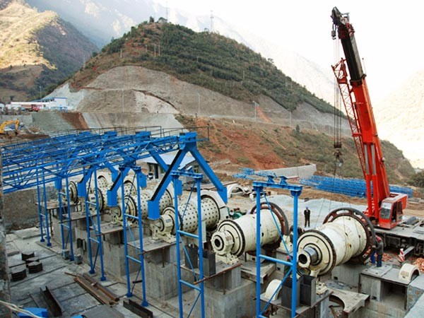 磷礦石選礦生產現(xiàn)場